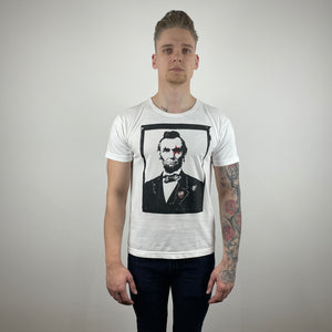 Abraham 'Rockstar' Lincoln Retro Print