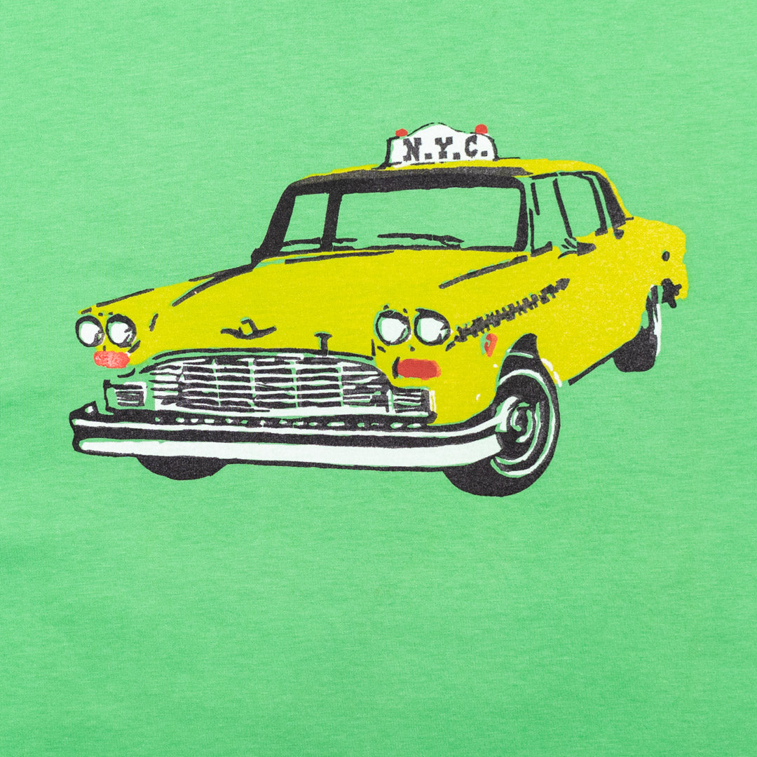 NYC Taxi Green Retro T-shirt